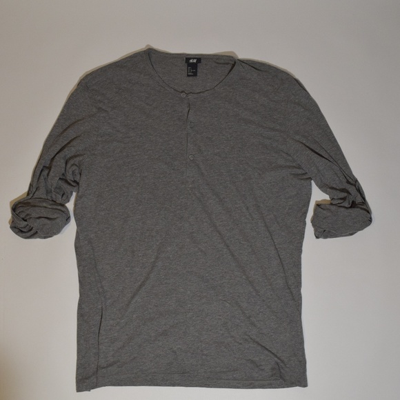 H&M Gray Longsleve Shirt - Picture 1 of 5